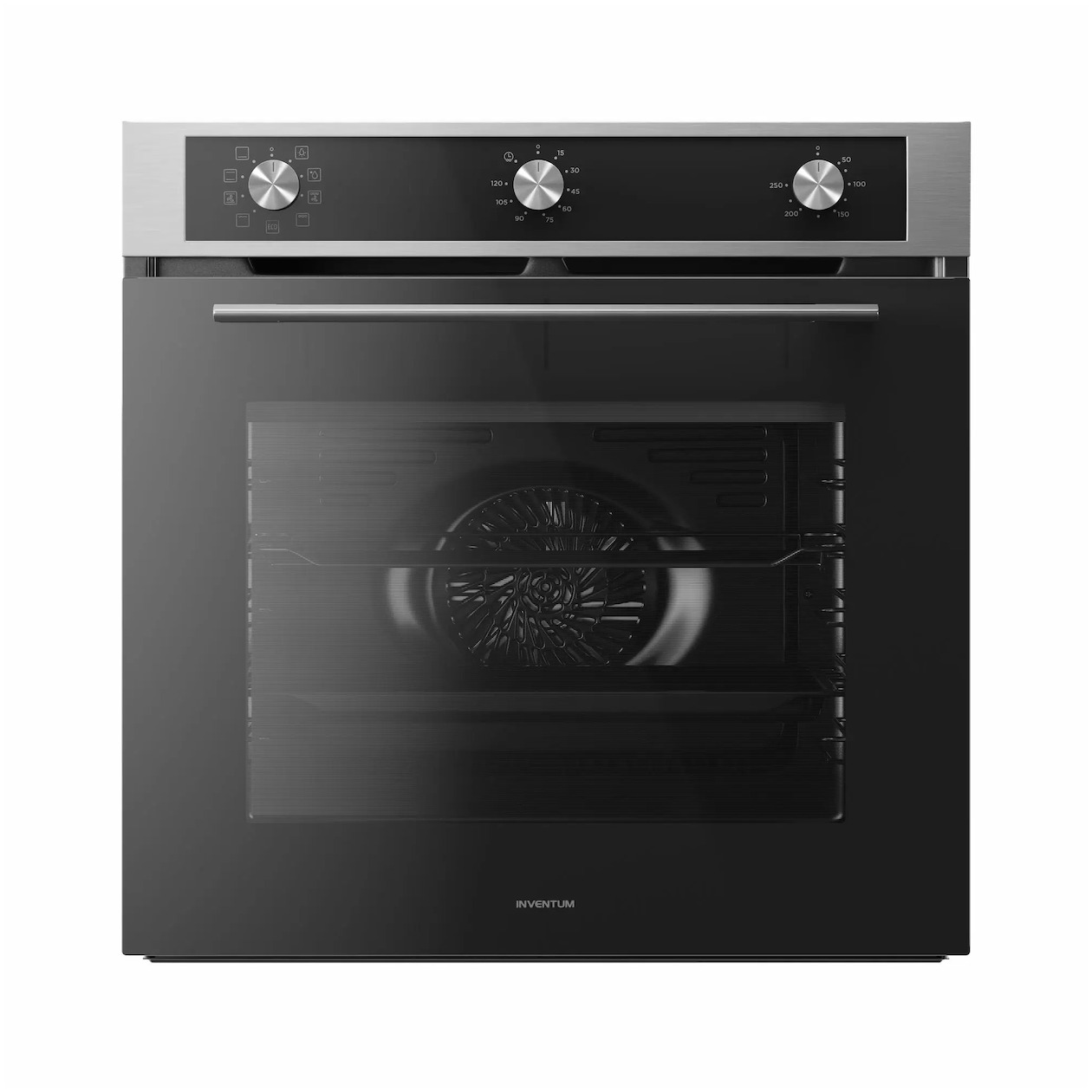 Inventum IOH6072RK Inbouw oven Zwart | Inventum