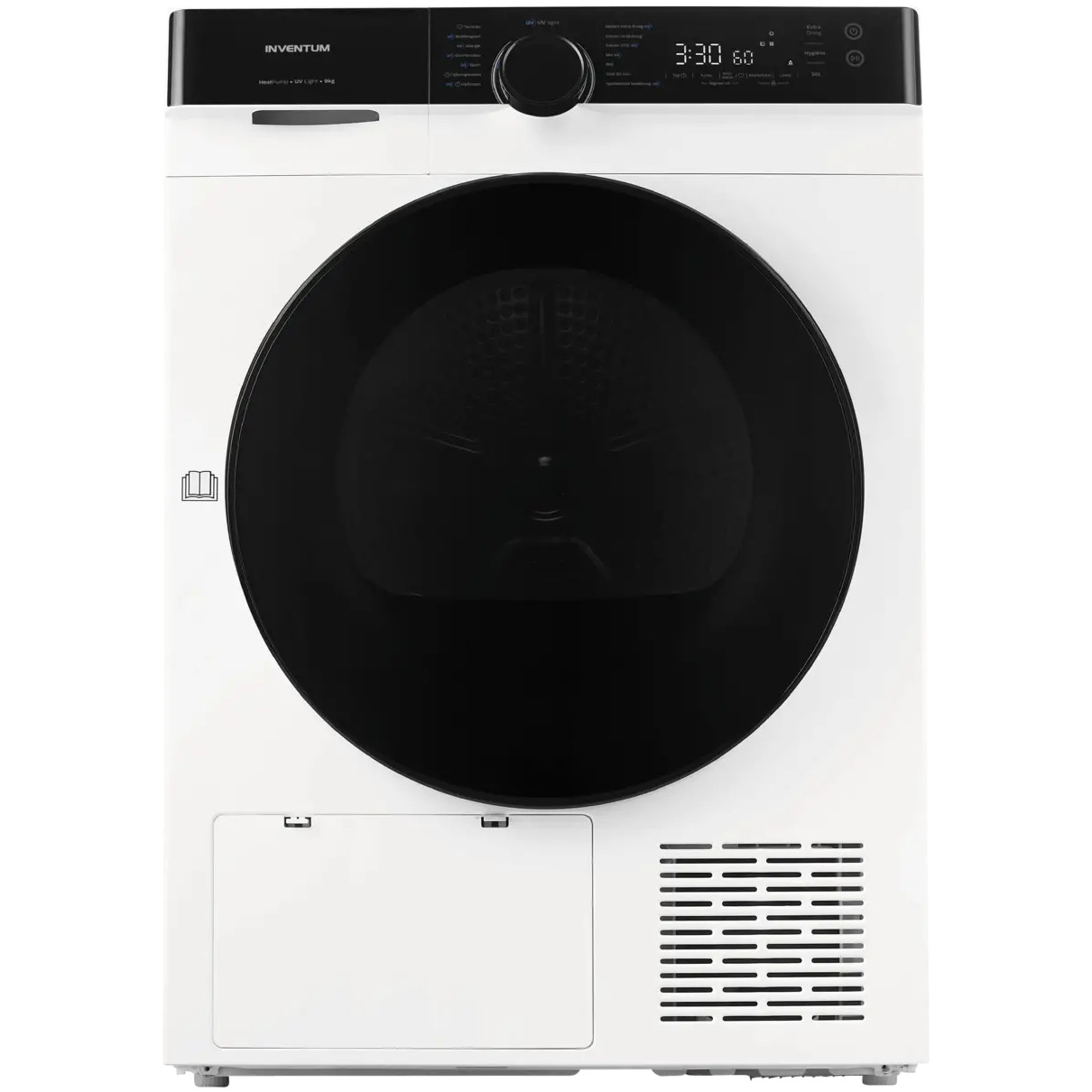 Inventum VDW9030W Warmtepompdroger Wit | Inventum