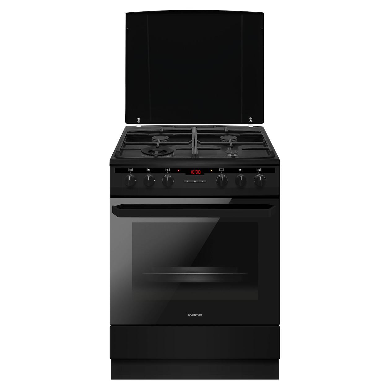 Inventum VFG6034WG Gasfornuis Zwart | Inventum