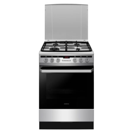 Inventum VFG6034WGRVS Gasfornuis Grijs | Inventum