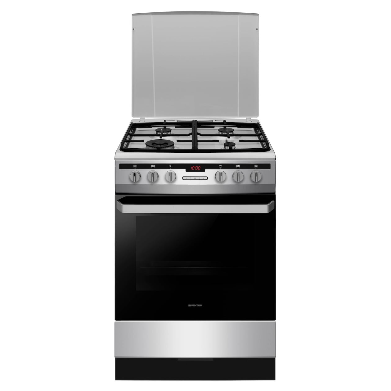 Inventum VFG6034WGRVS Gasfornuis Grijs | Inventum