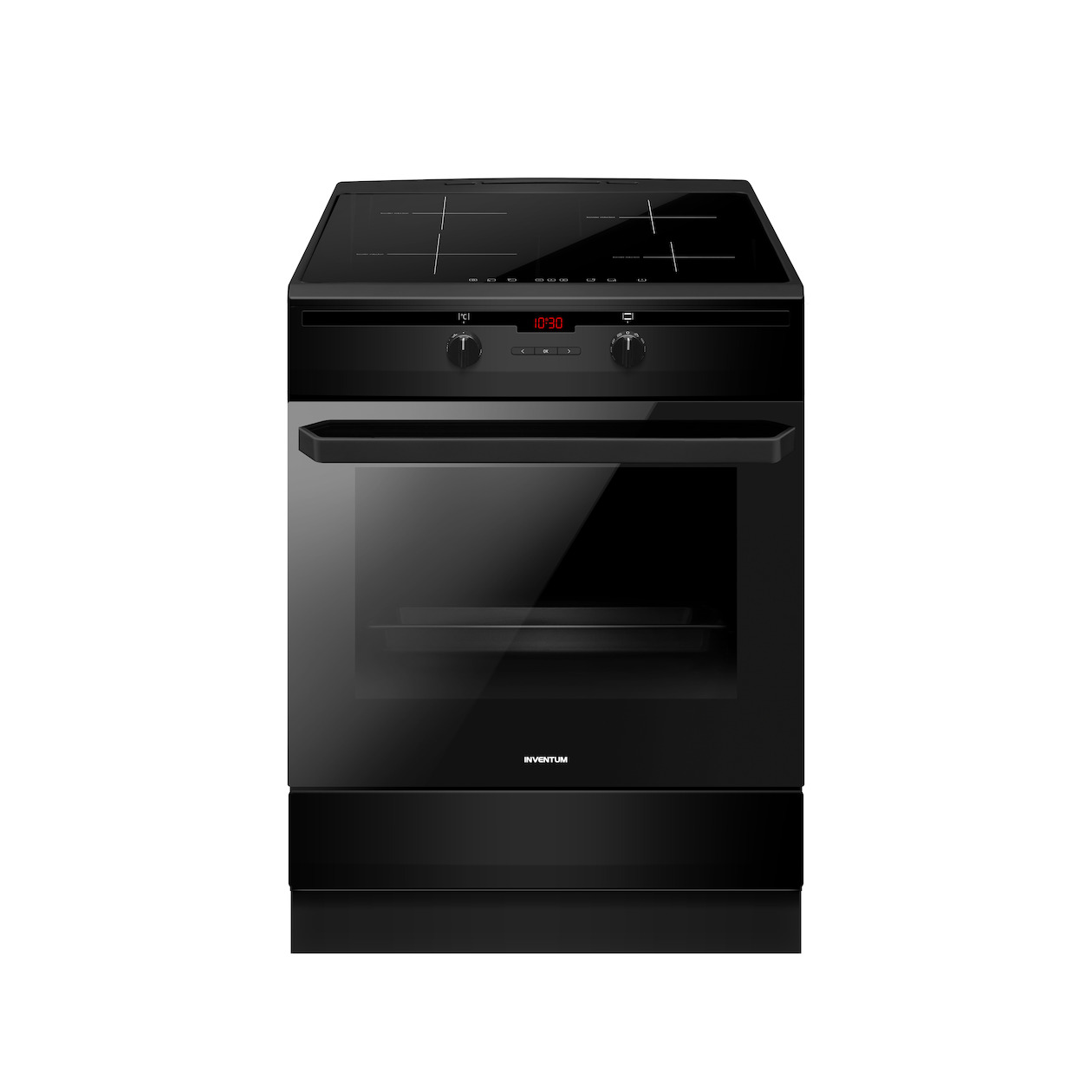 Inventum VFI6042ZWA Inductie fornuis Zwart | Inventum
