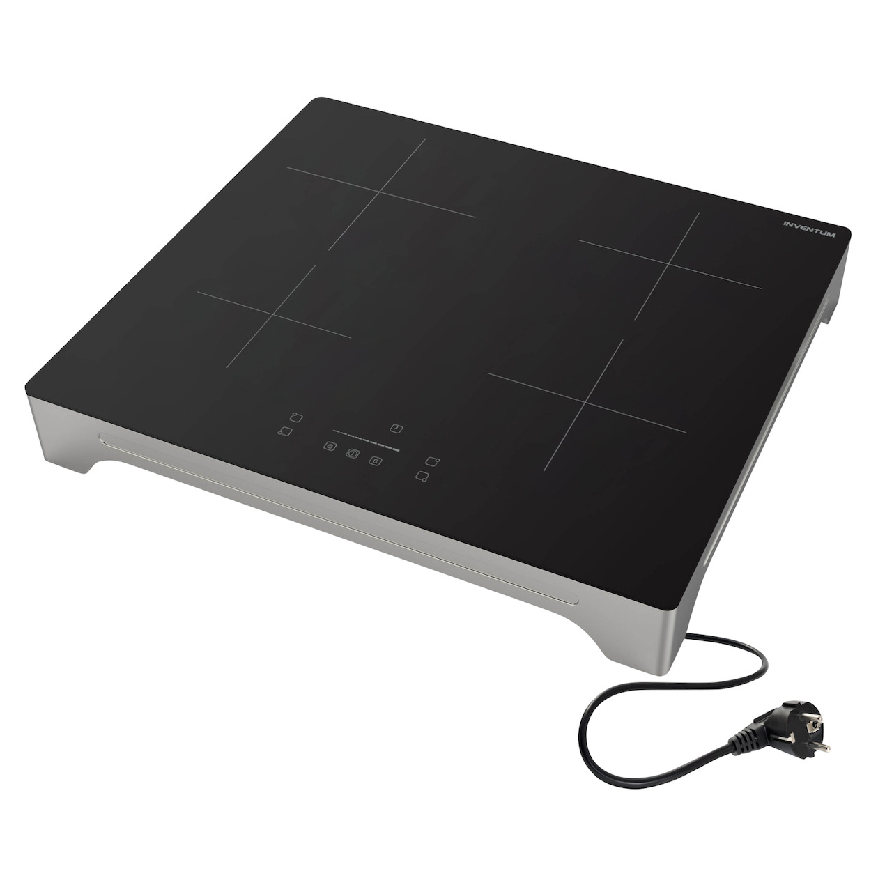 Inventum VKI6010ZIL Inductie kookplaat Zilver | Inventum