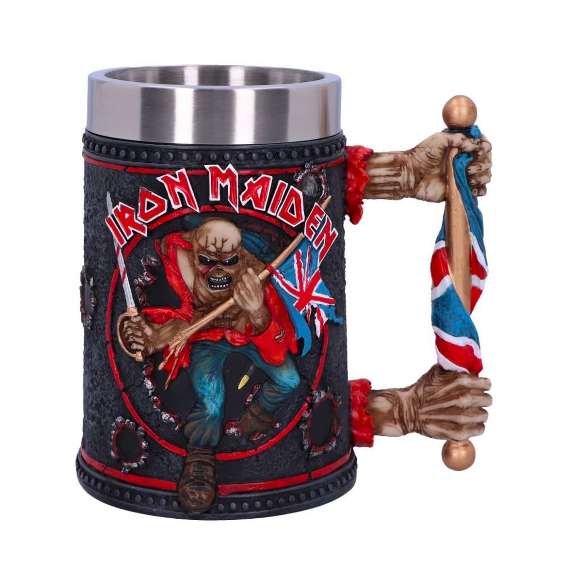 Iron Maiden: Bierpul LAATSTE STUKS | 20% korting | Fiftiesstore