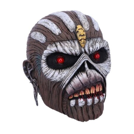 Iron Maiden: The Book Of Souls - Eddie Mascot Hoofd Beeldje Met Opslagruimte LAATSTE STUKS | 20% korting | Fiftiesstore