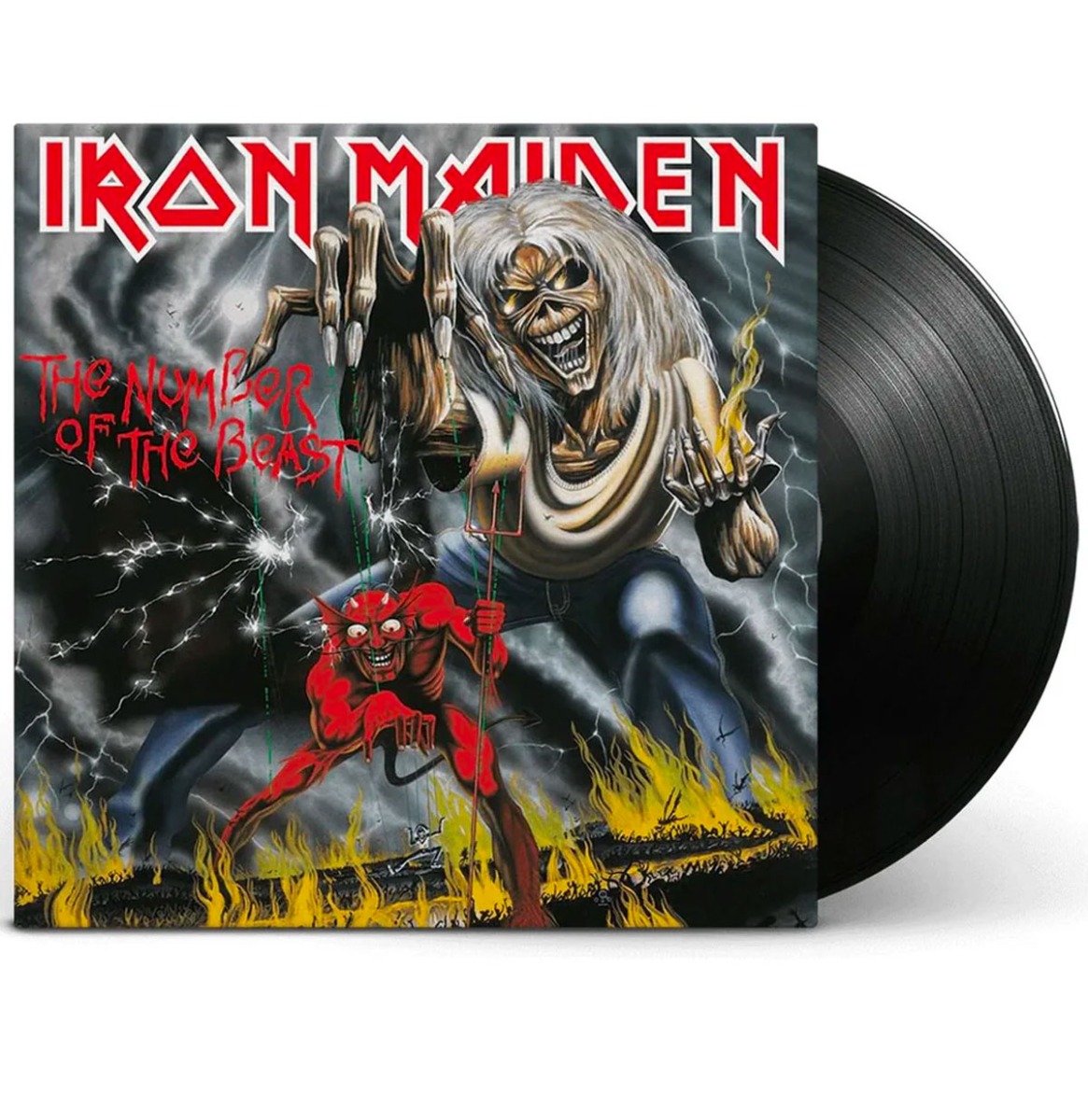 Iron Maiden - The Number Of The Beast (LP) | Fiftiesstore