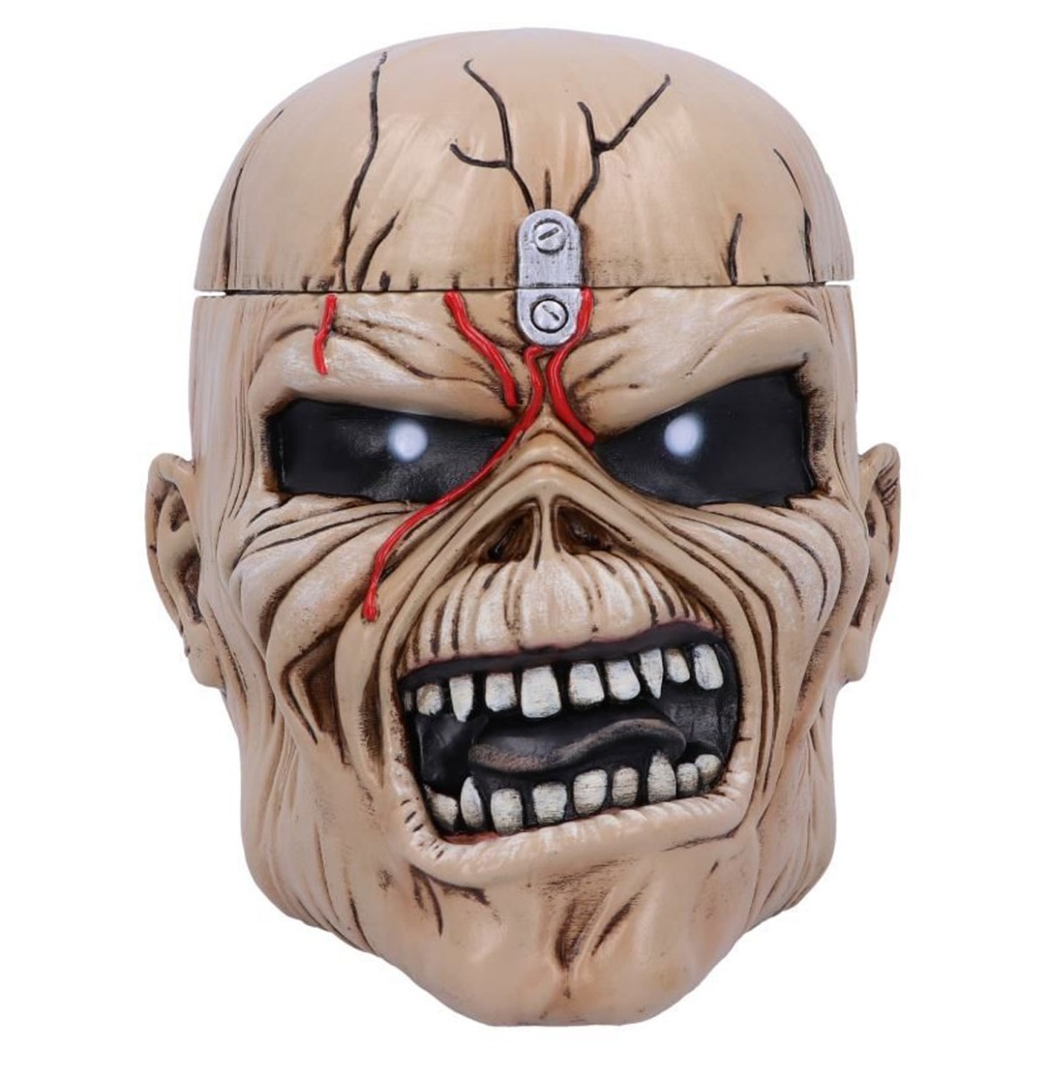 Iron Maiden: The Trooper Hoofd Beeld Met Opslagruimte LAATSTE STUKS | 20% korting | Fiftiesstore
