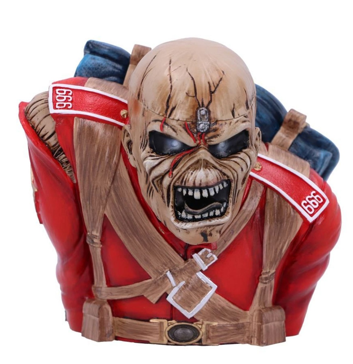 Iron Maiden: The Trooper Kleine Buste Met Opslagruimte LAATSTE STUKS | 20% korting | Fiftiesstore