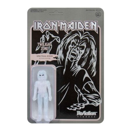 Iron Maiden: Twilight Zone - Spectral Eddie 3.75 inch ReAction Figuur | 15% korting | Fiftiesstore