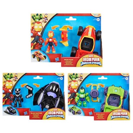 Ironman And Friends Vehicle Figure | Hasbro