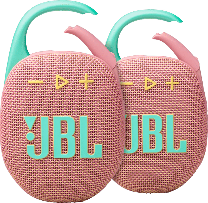 JBL Clip 5 Roze 2-pack