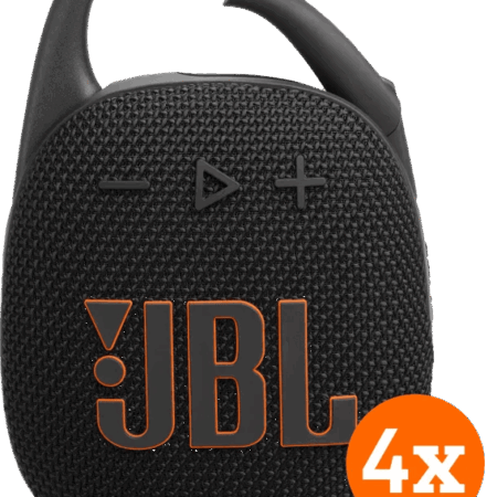 JBL Clip 5 Zwart 4-pack