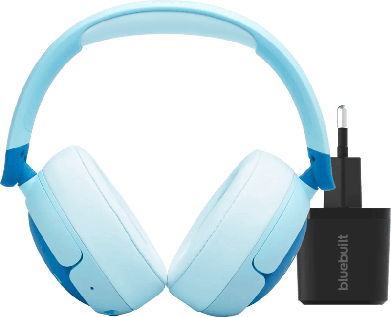 JBL JR470NC Blauw + Oplader