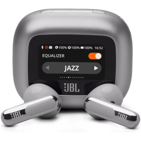 JBL LIVE FLEX 3 In-ear oordopjes Zilver | JBL