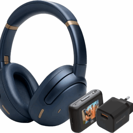 JBL Tour One M3 Smart Blauw TX + BlueBuilt Quick Charge Oplader