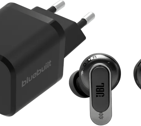 JBL Tour Pro 3 Zwart + BlueBuilt Quick Charge Oplader