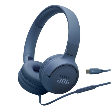 JBL Tune 520C USB-C On-ear hoofdtelefoon Blauw | JBL