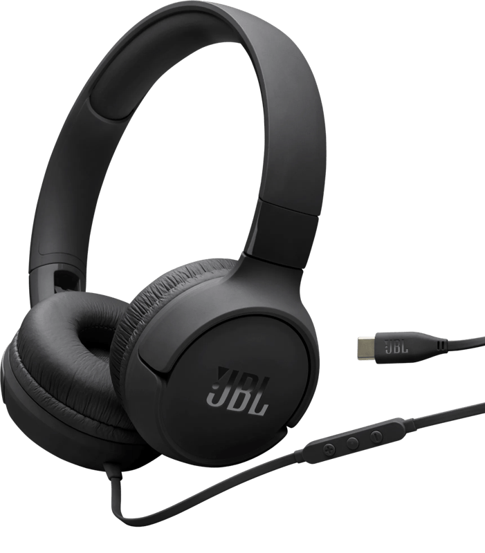 JBL Tune 520C USB-C Zwart