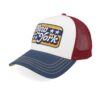 JJ Hats Trucker Pet Stars New York Blauw Bordeaux | Fiftiesstore