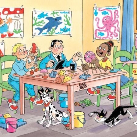 JUMBO PUZZEL JAN VAN HAASTEREN JR CREATIEF MET KLEI PUZZEL JAN (150) | Jumbo