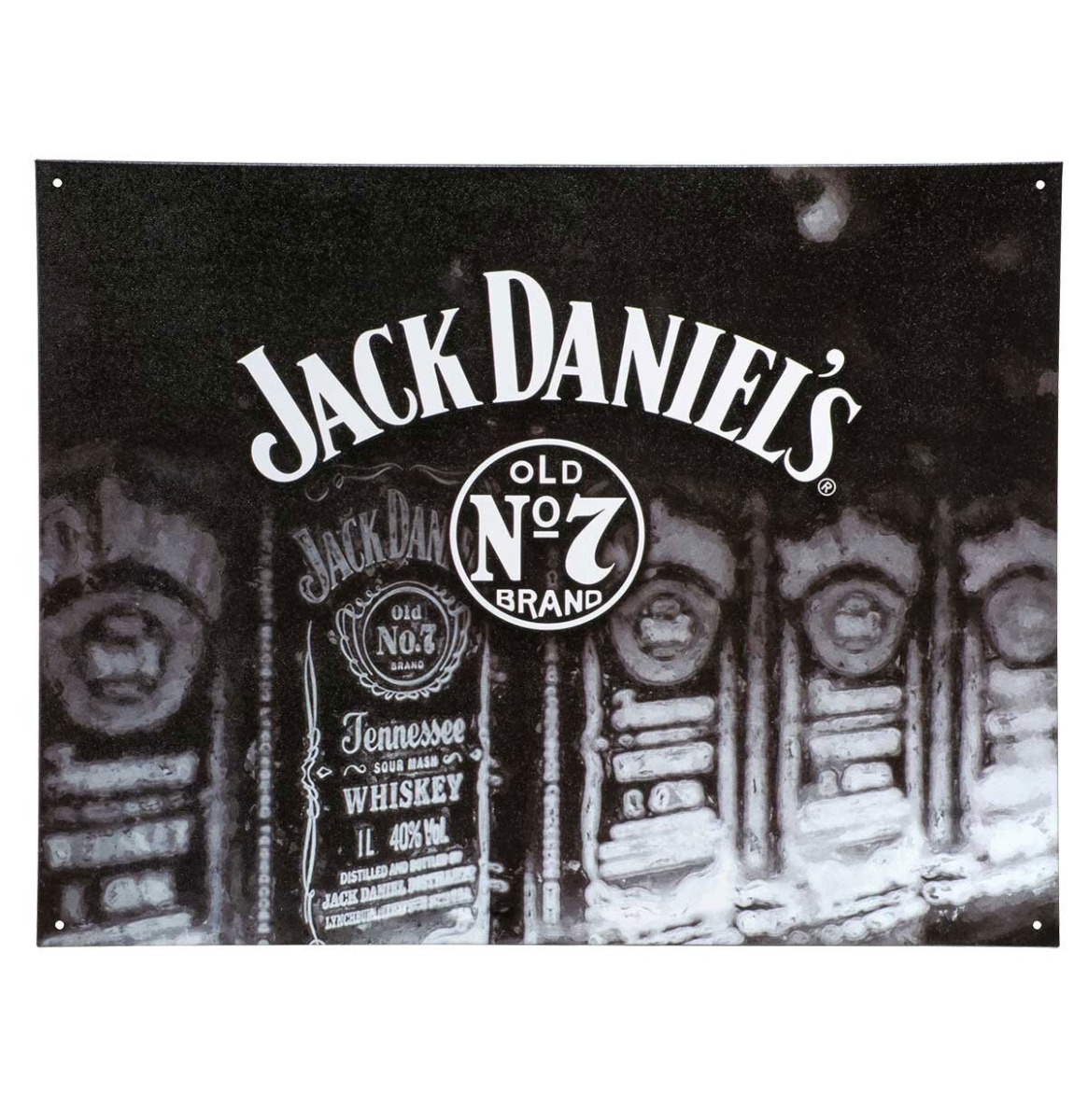 Jack Daniel's Bottles Tin Sign | Jack Daniel's
