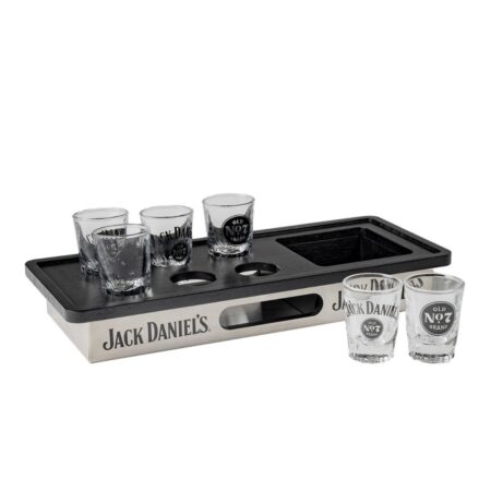Jack Daniel's - Fles/Shot Glazen Tray Set | Jack Daniel's