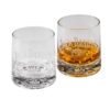 Jack Daniel's - Gegraveerde Double Old Fashioned Whiskey Glazen - Set van 2 | Jack Daniel's