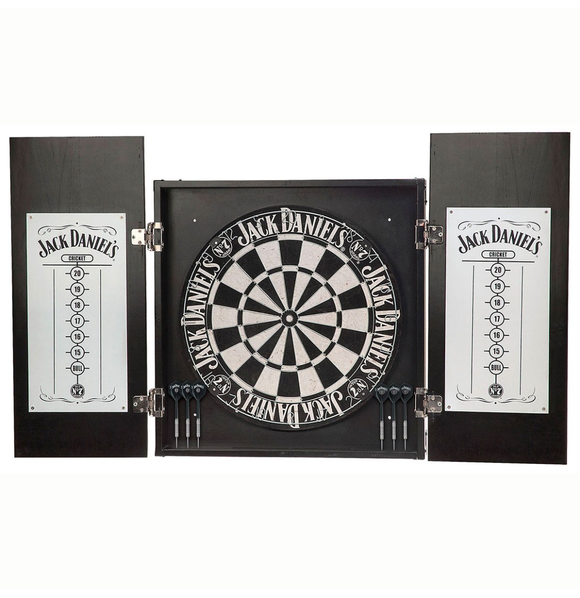 Jack Daniel's Old No. 7 Dartbord Kast Set | Jack Daniel's