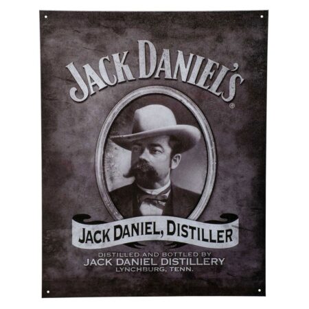 Jack Daniel's Portrait Tin Sign | Jack Daniel's
