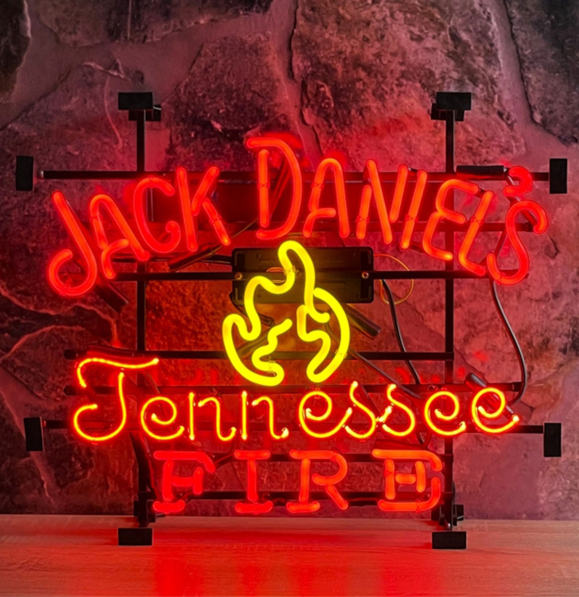 Jack Daniel's Tennessee Fire Neon LAATSTE STUKS | Jack Daniel's
