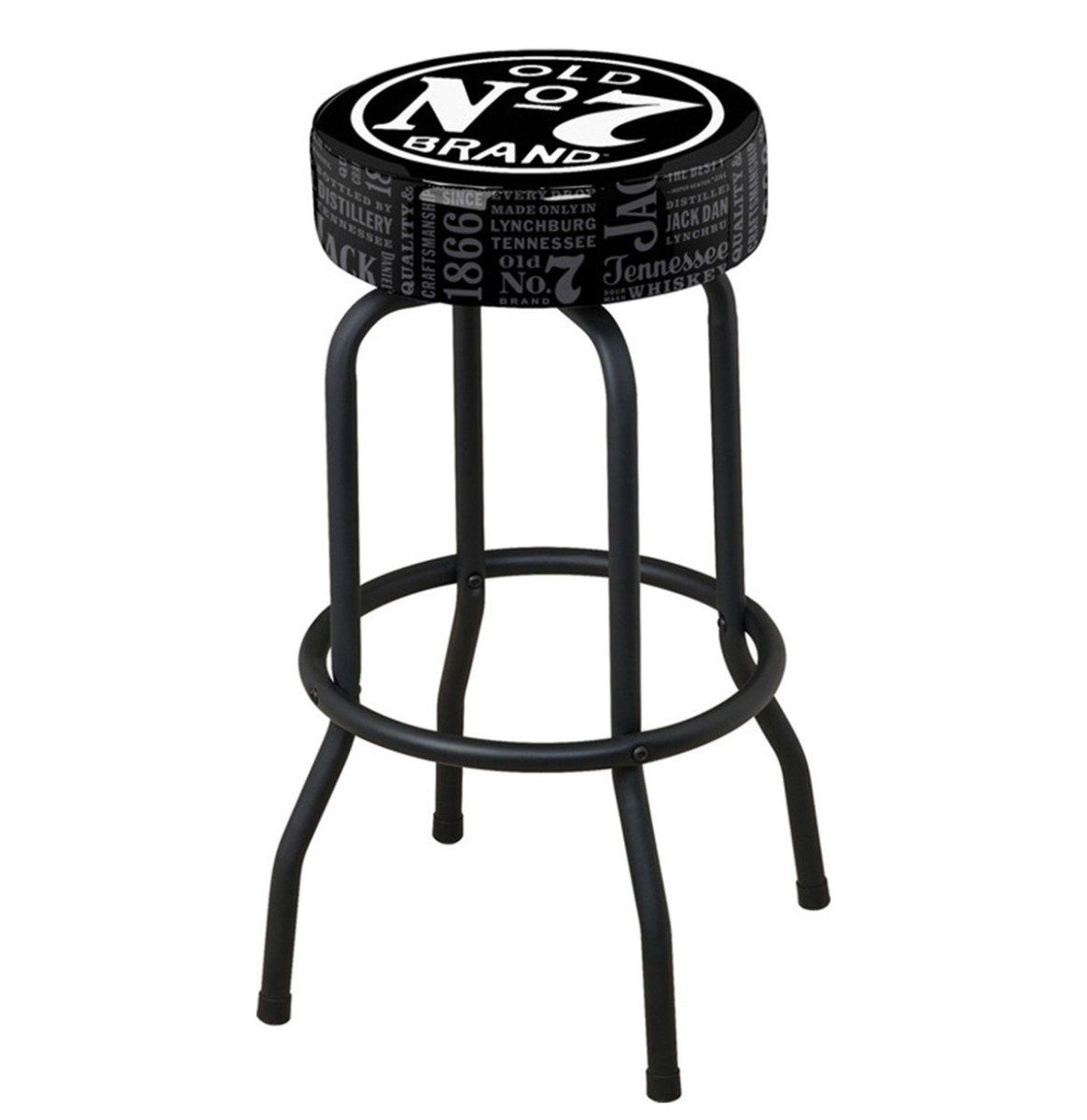 Jack Daniel's Barkruk - Stoere Retro Barstoel voor Mancave & Thuisbar | Jack Daniel's
