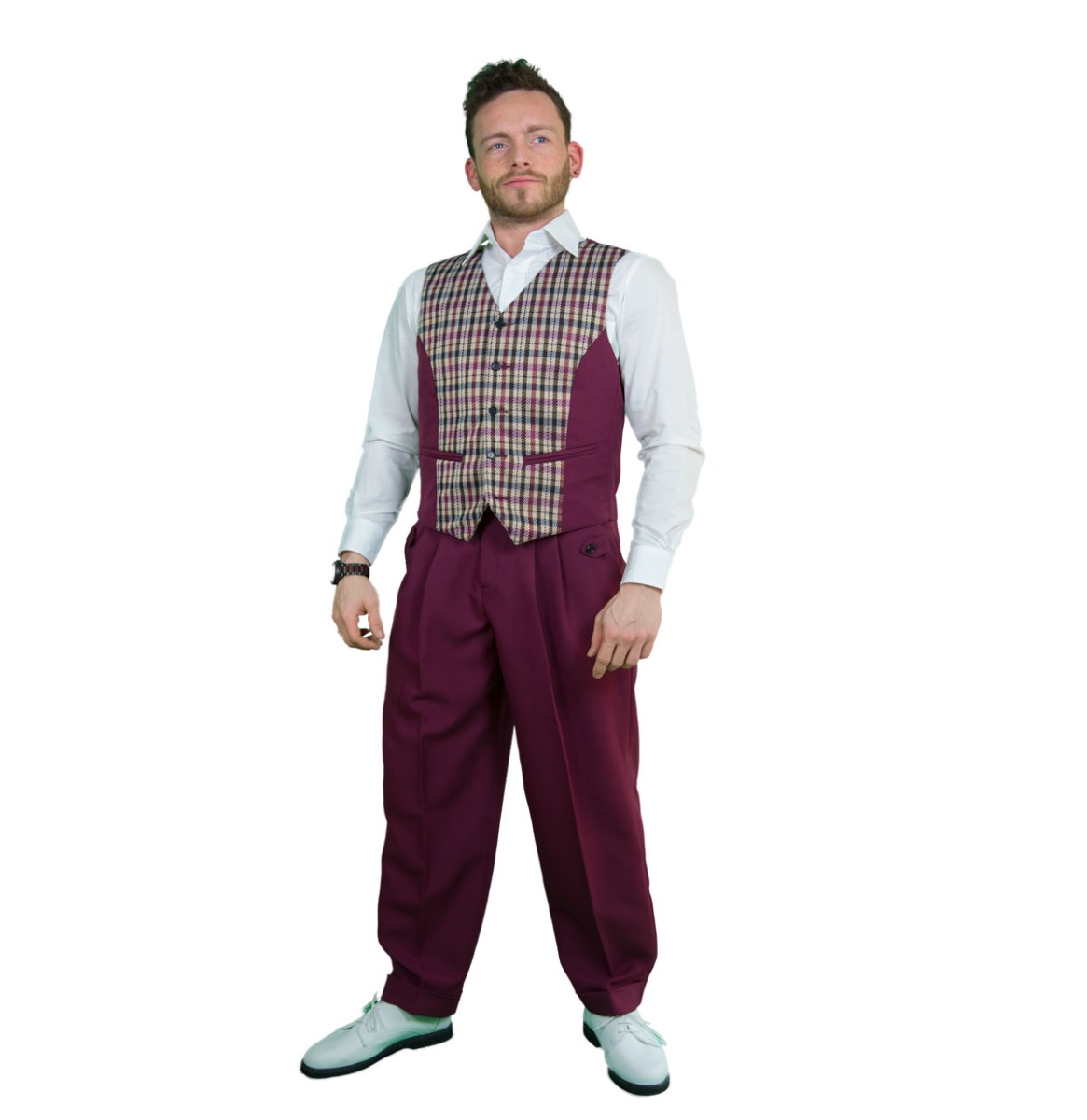 Jacky Gilet Ohio Bordeaux / Wine-S | Fiftiesstore