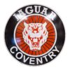 Jaguar Coventry Logo Emaille Bord - Ø50cm | Fiftiesstore