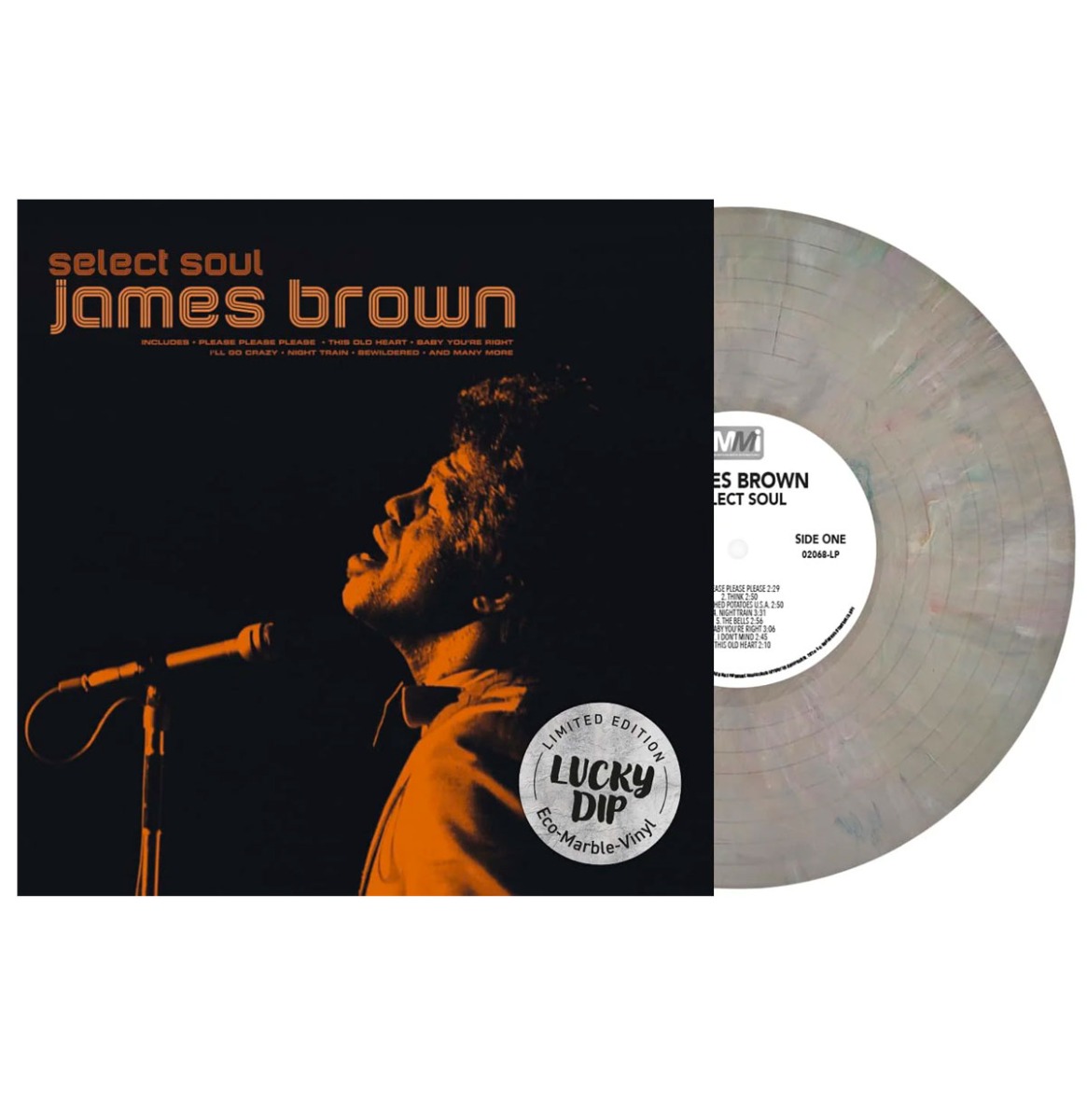 James Brown Select Soul (Eco Marble Vinyl) (LP) | Fiftiesstore