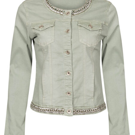 Jeans Jacket Elise Groen | Fashionize