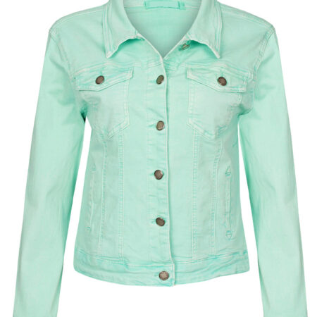 Jeans Jacket Mint | Fashionize