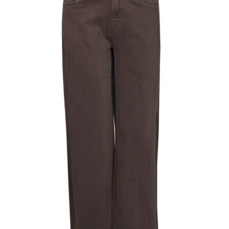 Jeans Wide Leg Bruin | Fashionize