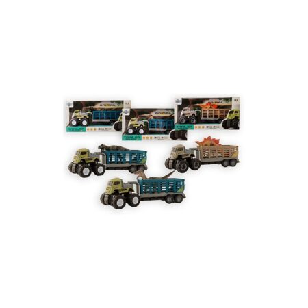 Jeep met aanhanger 27cm en dino | Merkloos