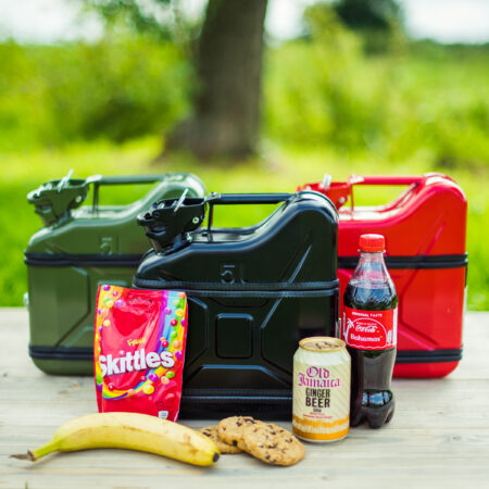 Jerrycan 5L Pakket - Zwart - Draagbaar en Duurzaam - Ideaal voor Outdoor Avonturen - Handig en Stijlvol | DESIGNED BY MAN