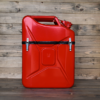 Jerrycan Giftbox 20L - Rood - Unieke Opbergdoos - Stoere Stalen Jerrycan - Multifunctioneel Cadeau - Originele Opberger | DESIGNED BY MAN