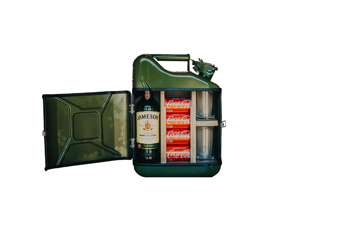 Jerrycan Minibar - 10 liter - Groen | DESIGNED BY MAN