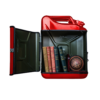 Jerrycan Pakket Rood 20L - Handige Opslagoplossing met Stijl - Uniek Meubelstuk voor Thuisgebruik - Duurzaam en Praktisch | DESIGNED BY MAN