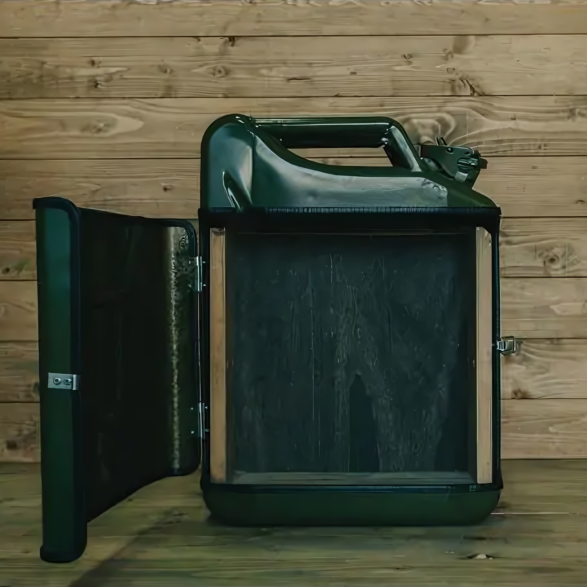 Jerrycan kast basic groen | Designed by Man