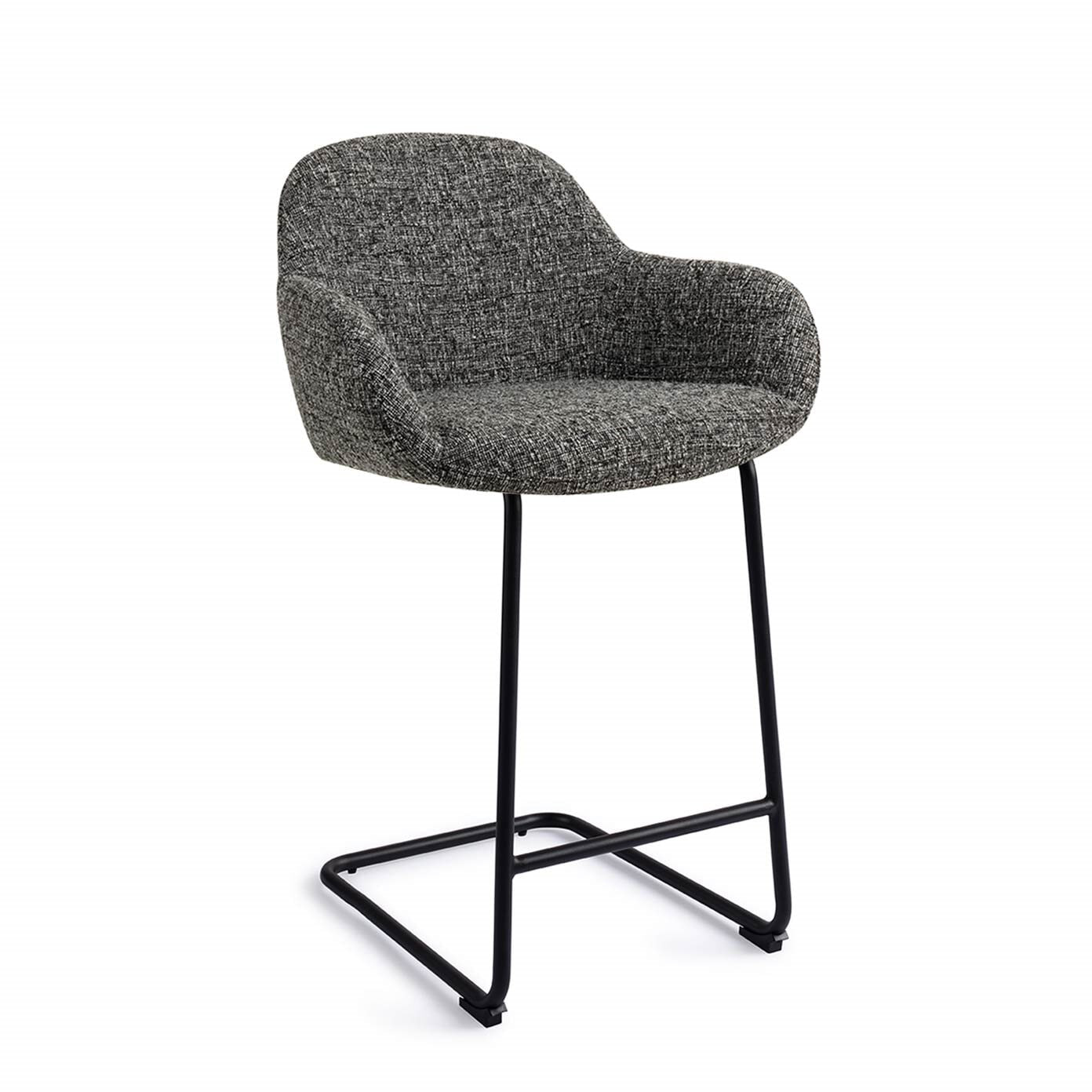 Jesper Home Barkruk 'Kushi' Arch Black