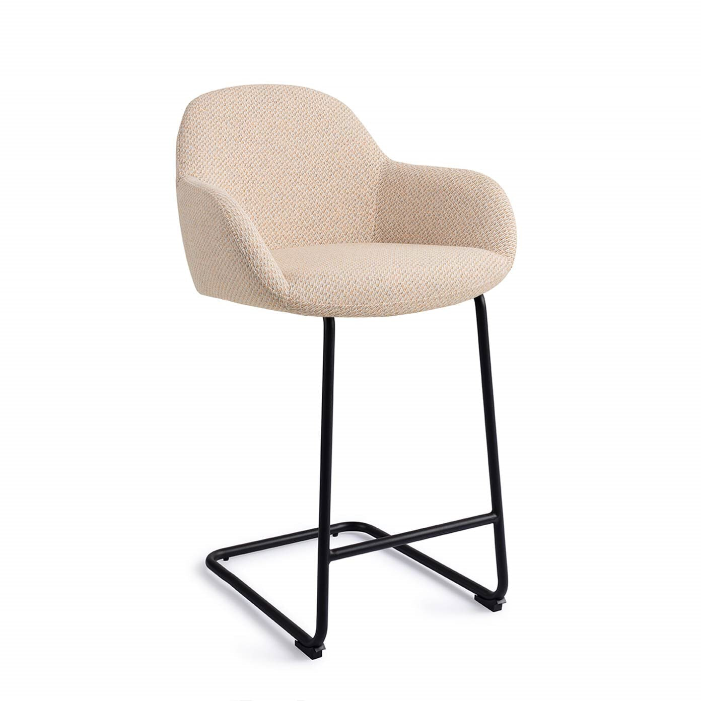 Jesper Home Barkruk 'Kushi' Arch Black