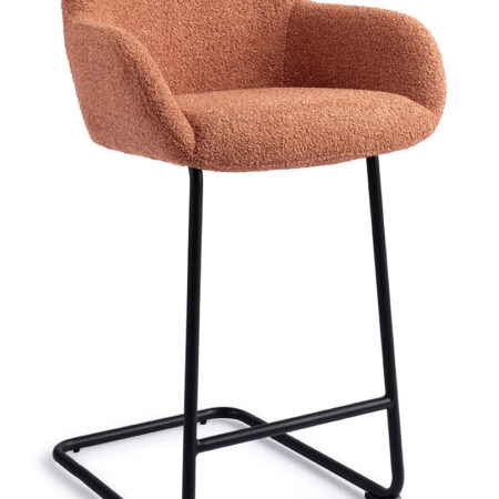 Jesper Home Barstoel 'Kushi' Arch Black