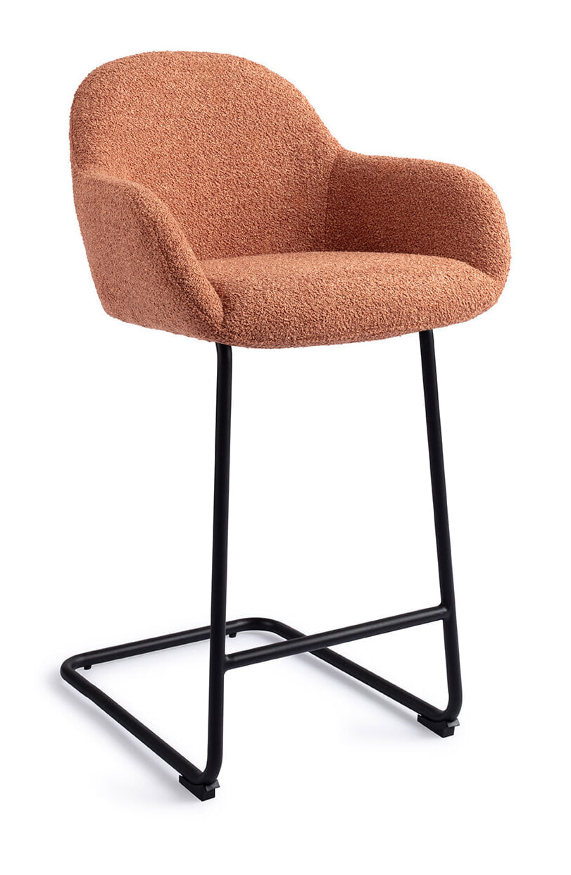 Jesper Home Barstoel 'Kushi' Arch Black