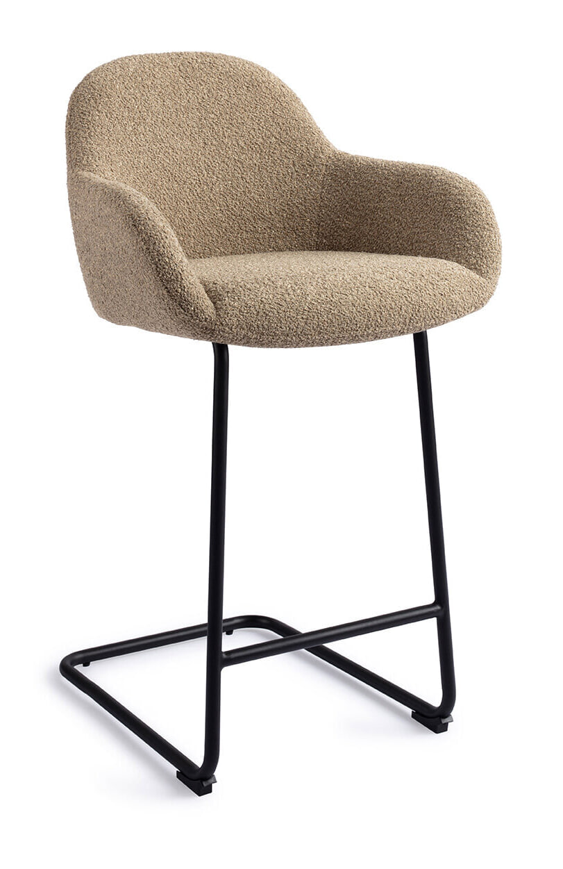 Jesper Home Barstoel 'Kushi' Arch Black