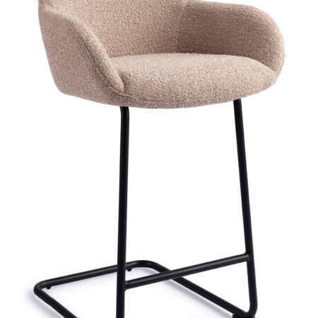Jesper Home Barstoel 'Kushi' Arch Black