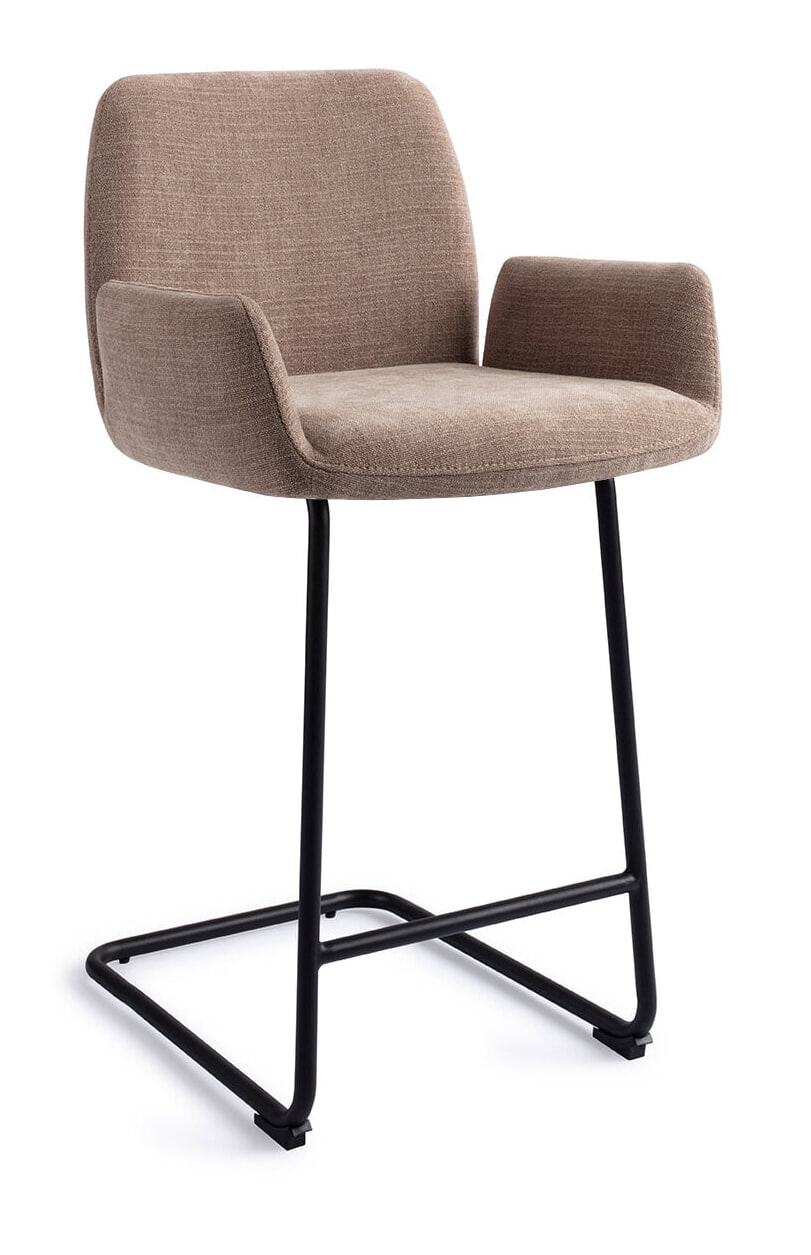 Jesper Home Barstoel 'Misaki' Arch Black